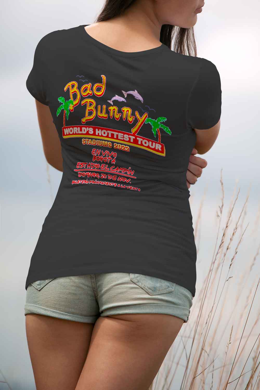 Camiseta oficial del Concierto de Bad Bunny Un Verano Sin Ti